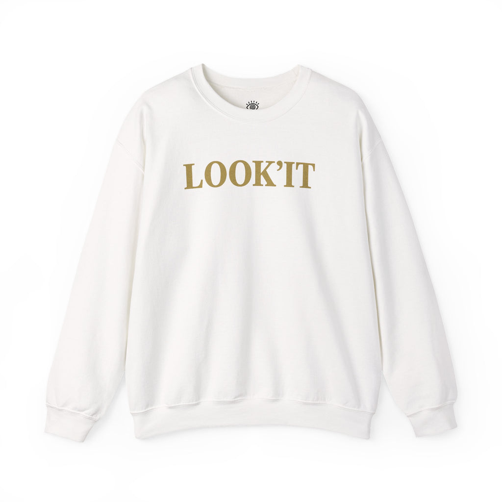 Sweat-shirt unisexe Look'At me Perpignan Or