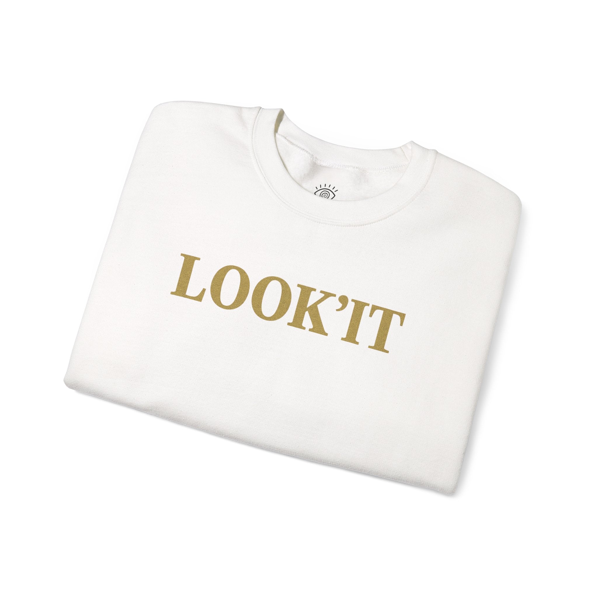 Sweat-shirt unisexe Look'At me Perpignan Or