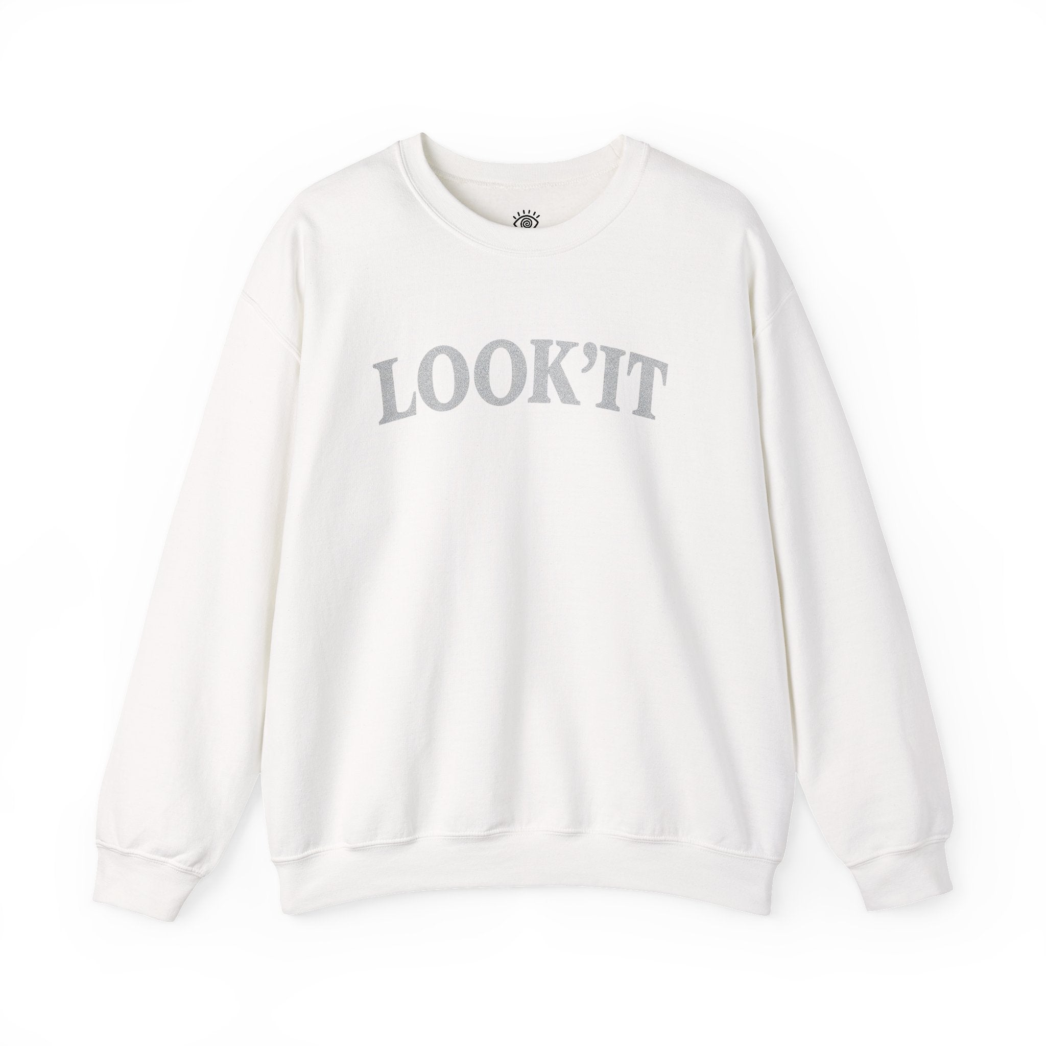 Pull unisexe Look'At me Perpignan paillettes Argent