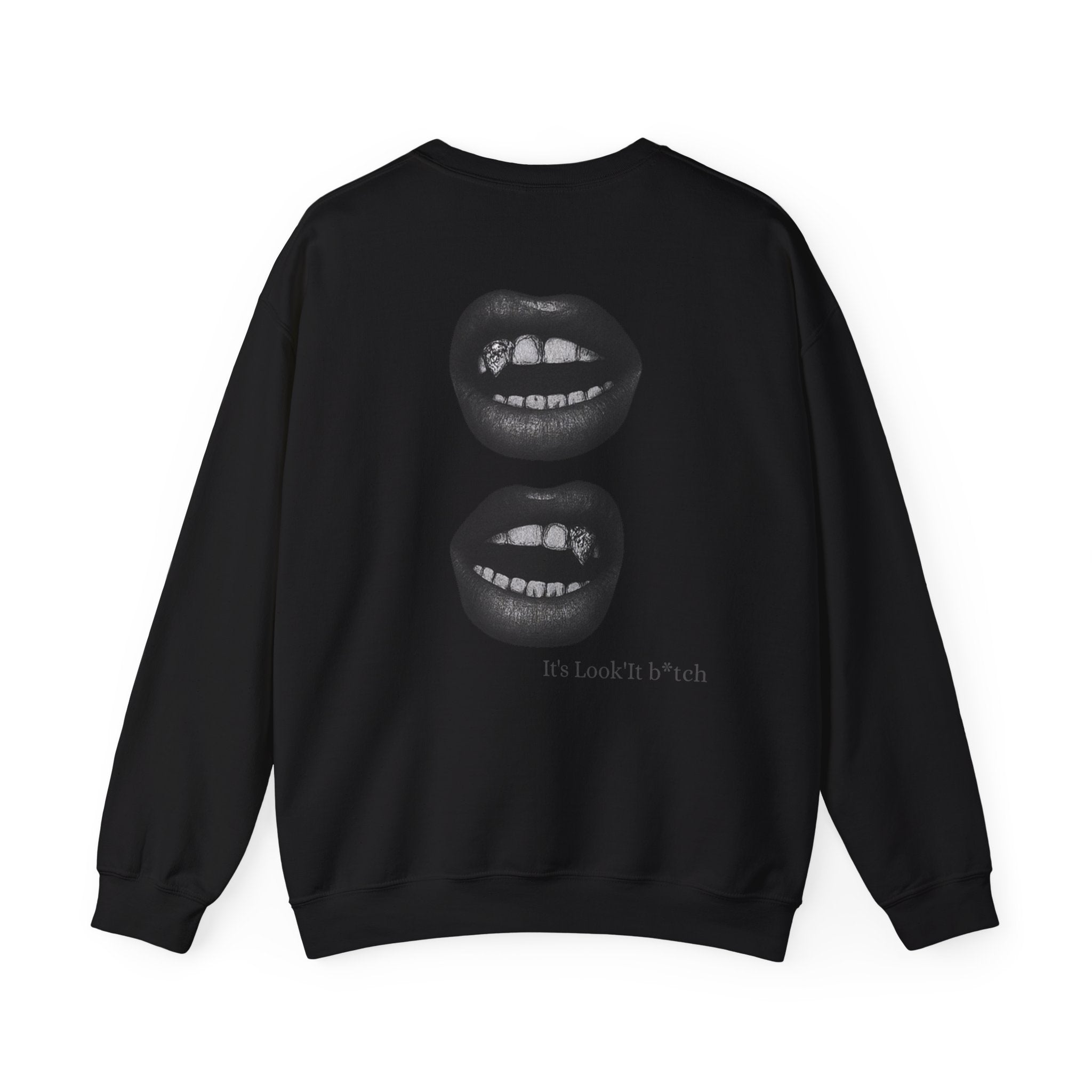 Pull Unisex Look Me B*tch - Noir, Blanc