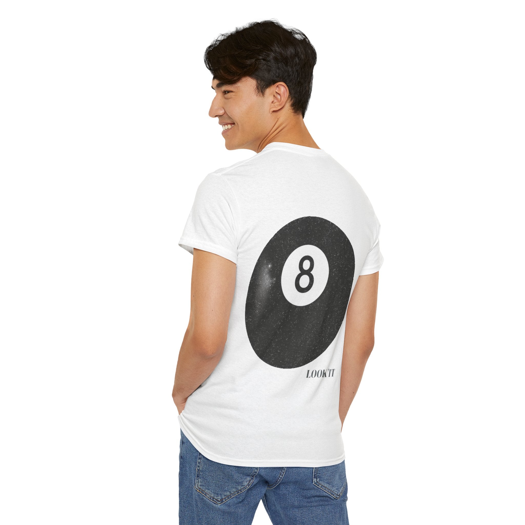 Boule 8 Tee noir/blanc