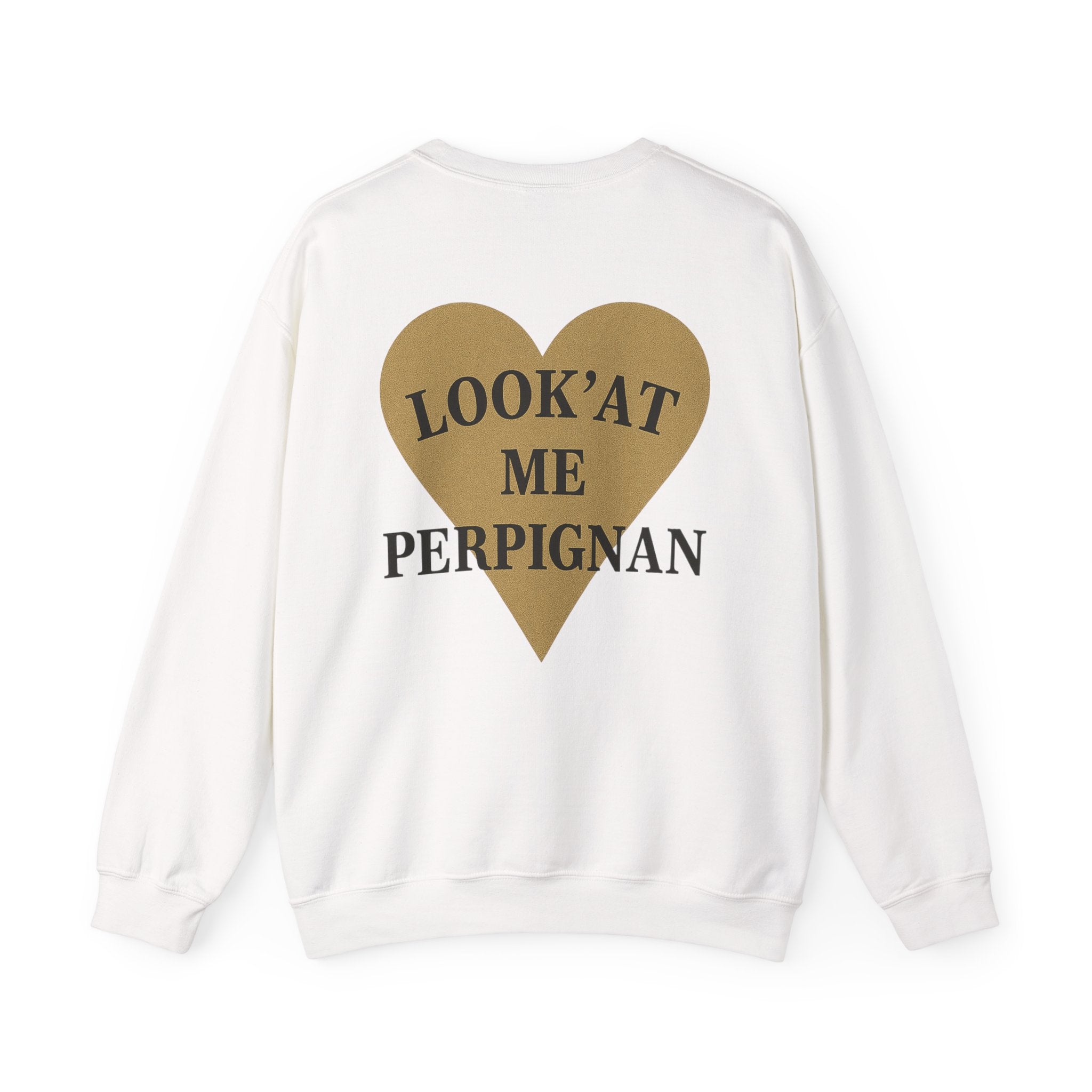 Sweat-shirt unisexe Look'At me Perpignan Or