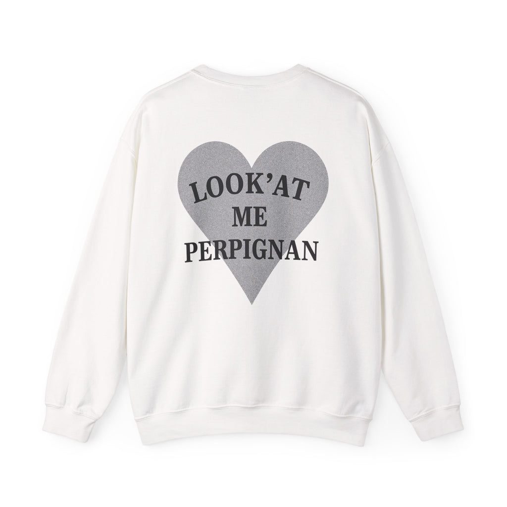 Pull unisexe Look'At me Perpignan paillettes Argent
