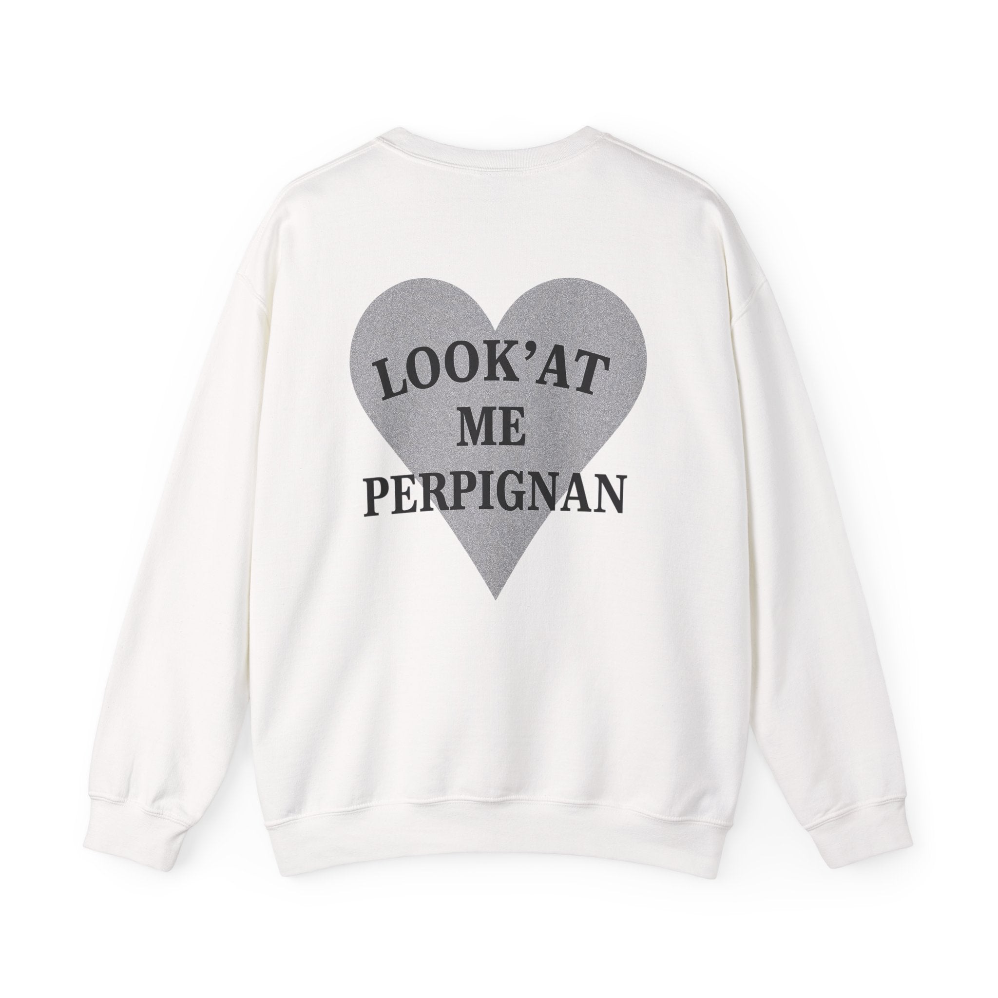 Pull unisexe Look'At me Perpignan paillettes Argent