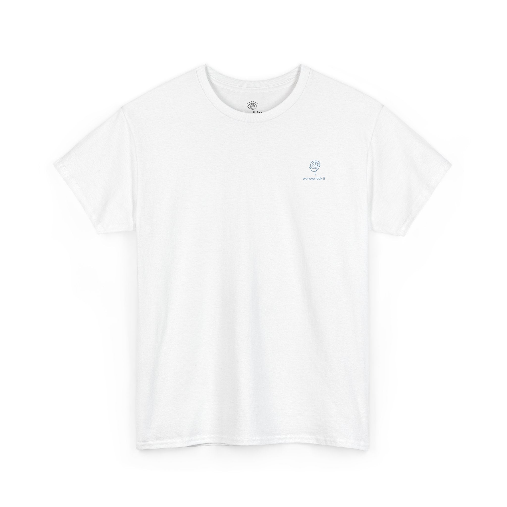 T-shirt unisexe We Love Look'It - Noir, Blanc, Bleu marine