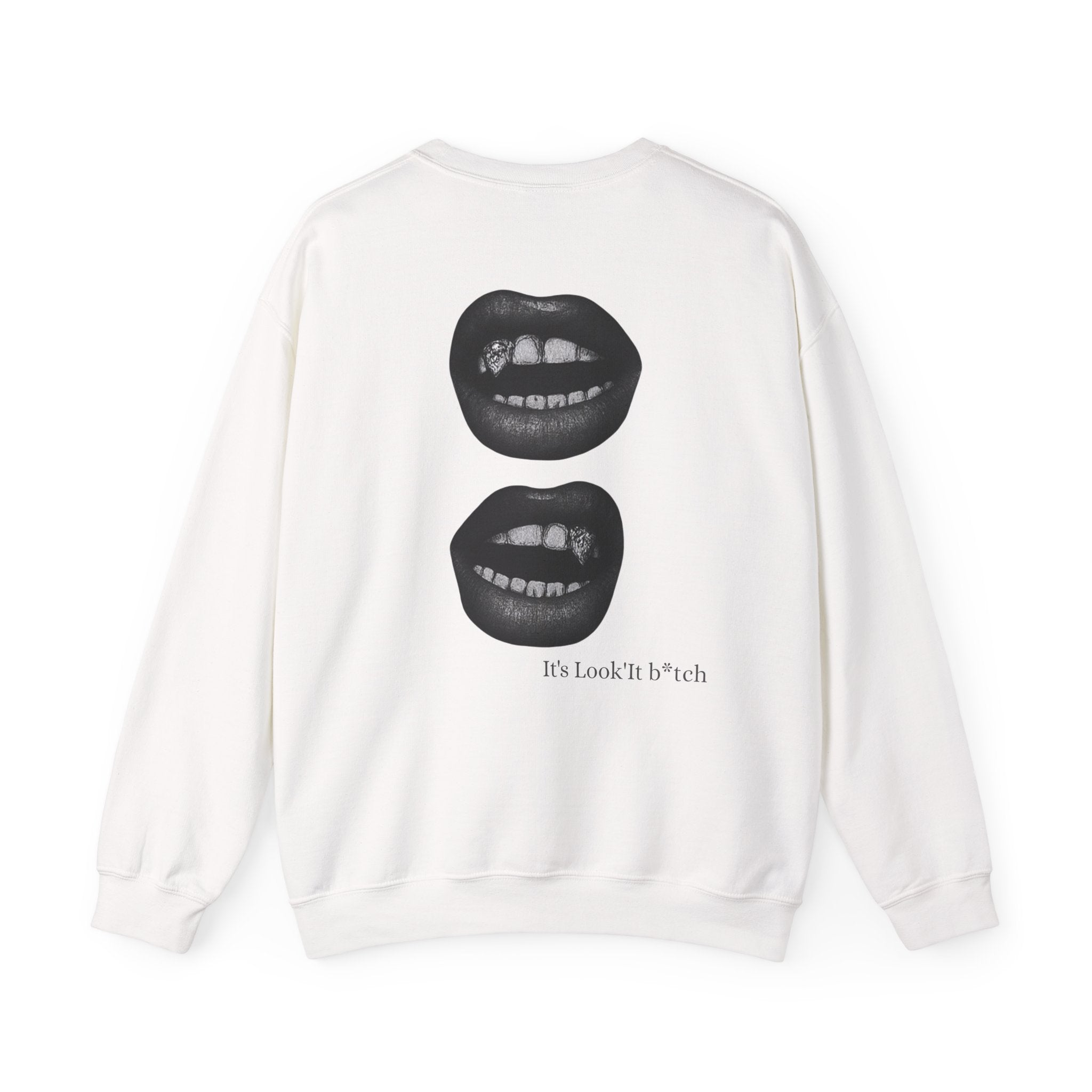 Pull Unisex Look Me B*tch - Noir, Blanc